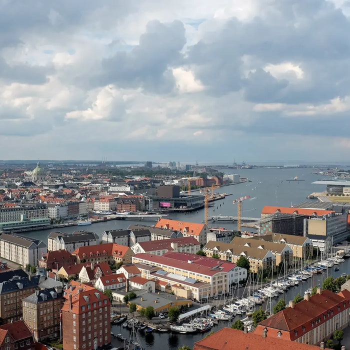 Über den Dächern von Kopenhagen 