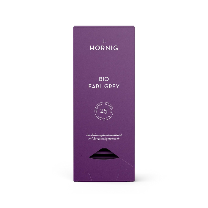 Eine Packung J. Hornig Bio Early Grey Tee