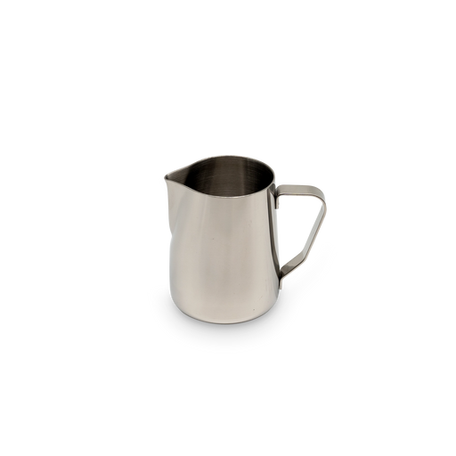 Eine Milchkanne 360ml aus Edelstahl.
