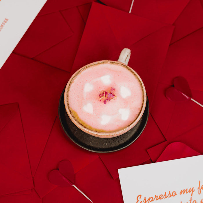 Süße Versuchung, starker Kaffee: Valentine’s Drinks im Glas