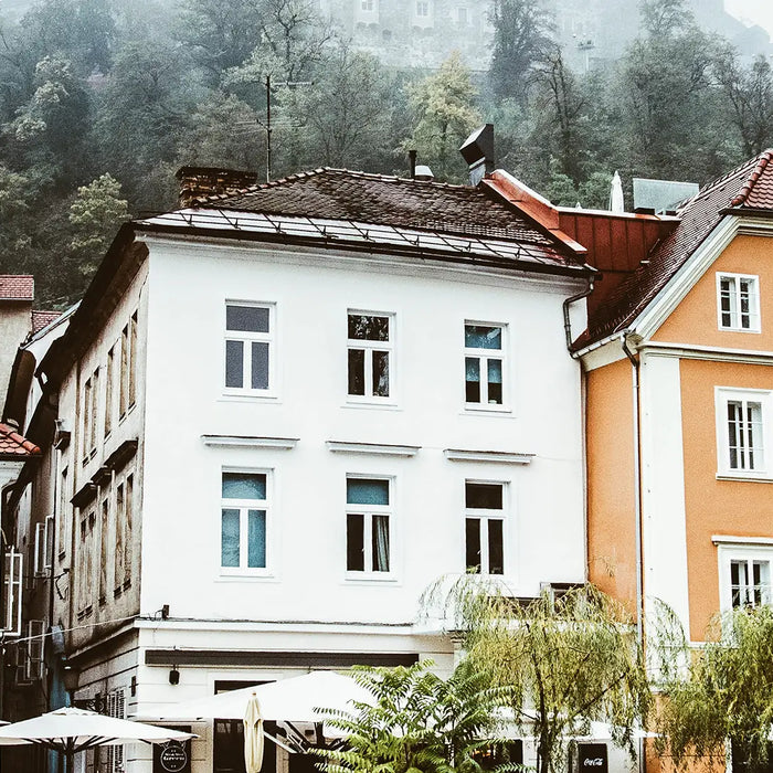 Häuser in Ljubljana
