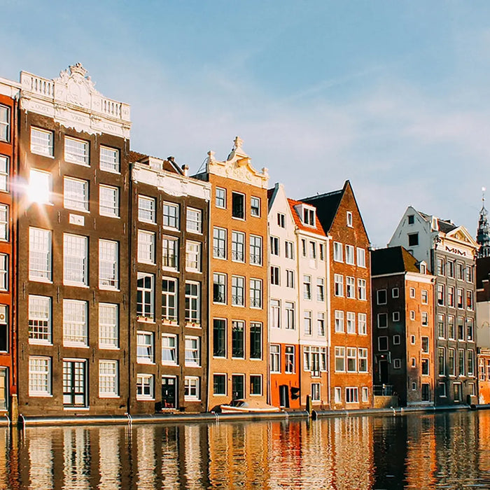 Bunte Häuser in Amsterdam