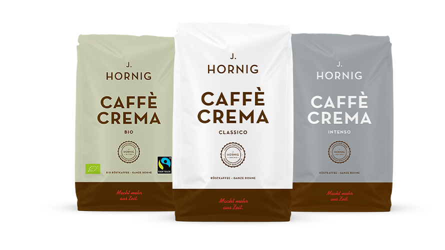 Caffè-Crema-Sorten für Vollautomat & Espressomaschine