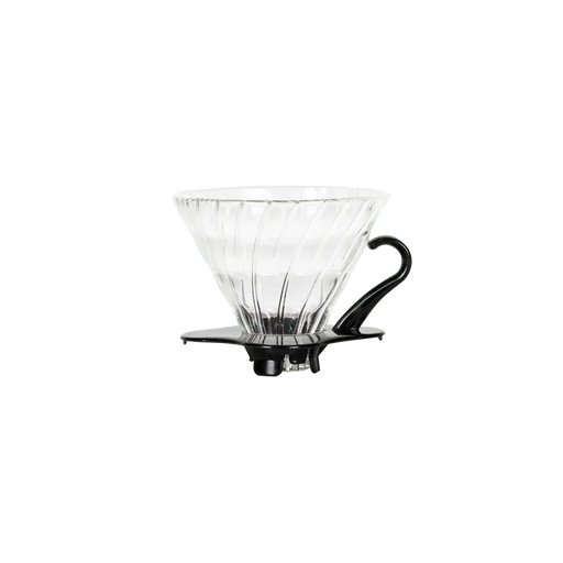 Ein Hario v60 Glass Dripper Handfilter