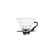 Ein Hario v60 Glass Dripper Handfilter