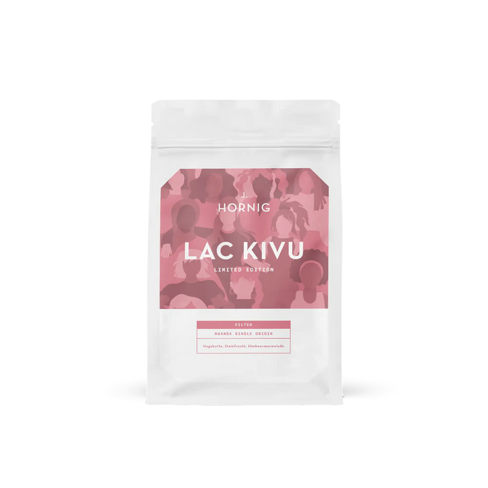 Eine Packung J. Hornig Lac Kivu Filter Spezialitätenkaffee 250g.