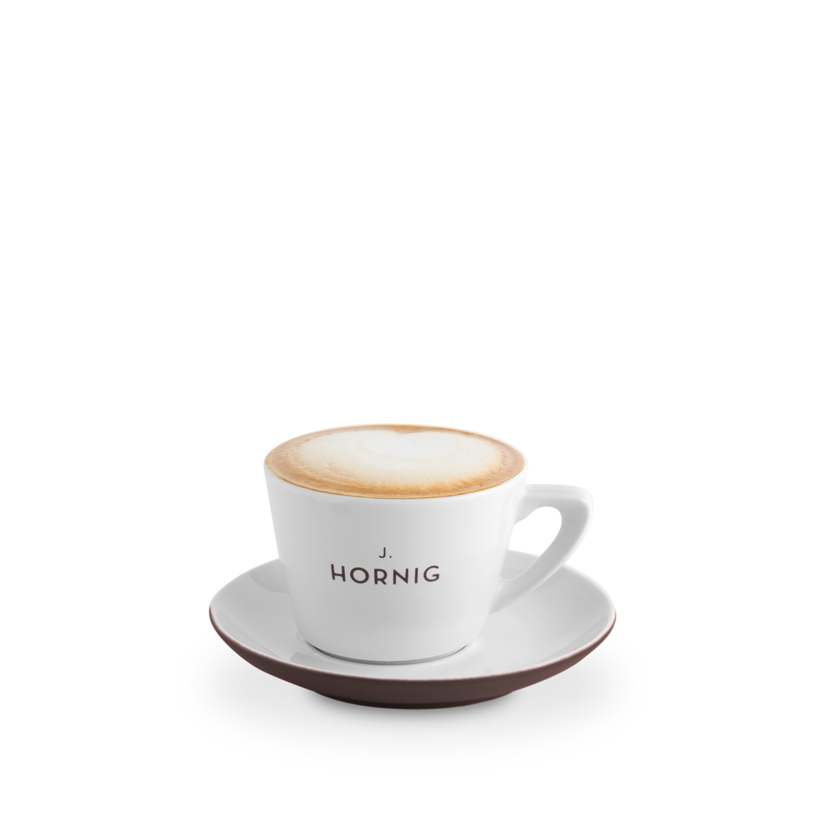 Milchkaffeetassen-Set Braun kaufen • Aus Porzellan • J. Hornig